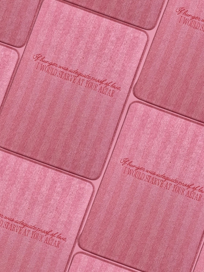 Pink stripe kindle paperwhite case (gen 11/12) dramione inspired case