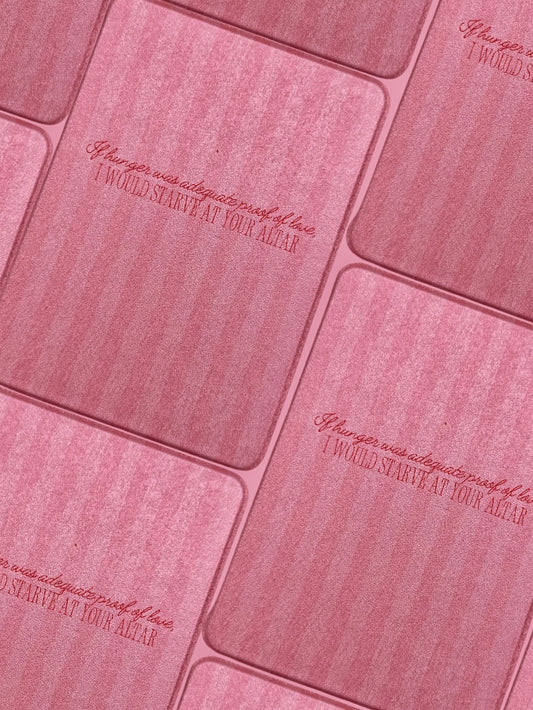 Pink stripe kindle paperwhite case (gen 11/12) dramione inspired case