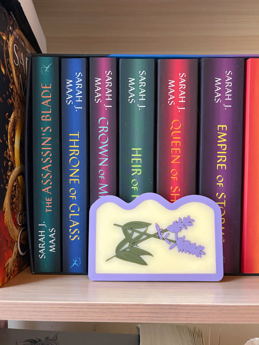 Lavender soap wall art- Throne of glass